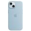 Apple Калъф за iPhone 15 Silicone Light Blue