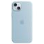 Apple Калъф за iPhone 15 Plus Silicone Light Blue