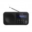 Sharp Portable Digital Radio DR-P420 Black